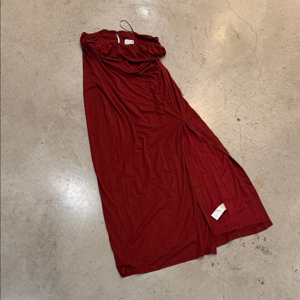 Free People Red Maxi Dress